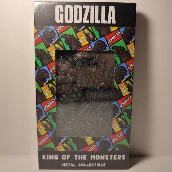 Godzilla King Of The Monsters XL Metal Card Ingot Official Collectible Figurine - Picture 1 of 3